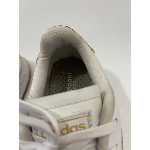 Adidas Grand Court Sneakers White Leopard Print Stripes Women's Size 8 - Picture 12 of 12